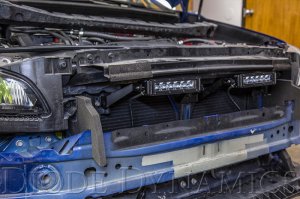 Subaru WRX LED Light Bars - Front - Diode Dynamics - SS6 Stage Series 6 Light Bars - Amber - `15-`17